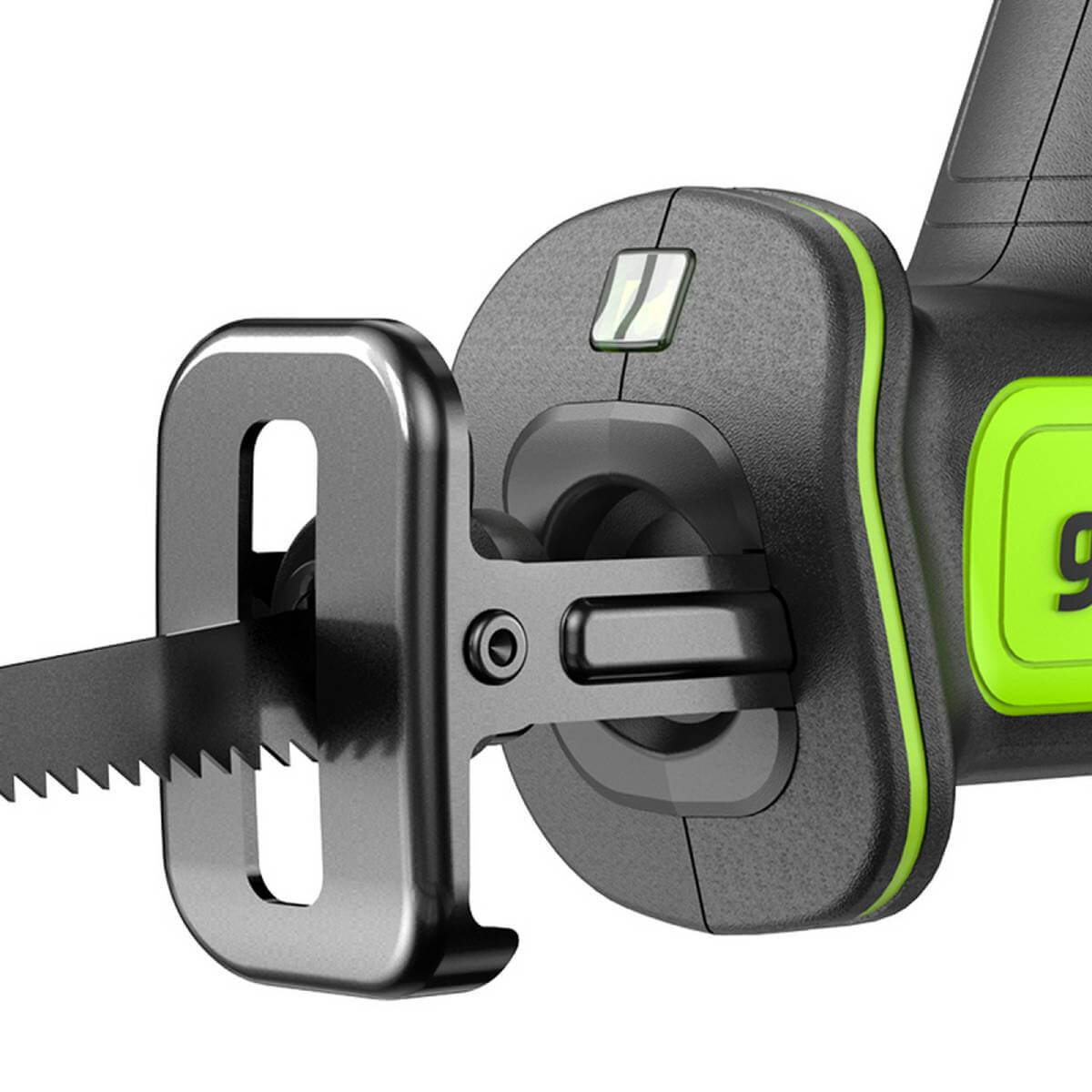 Пила сабельная аккумуляторная GREENWORKS GPT-CRS-25 (1200507CUA)