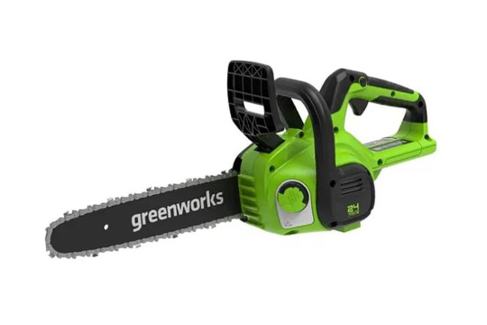 Пила цепная аккумуляторная GREENWORKS G24CS25 (2007707UH) [24В, 1х8.0 Ач, з/у]