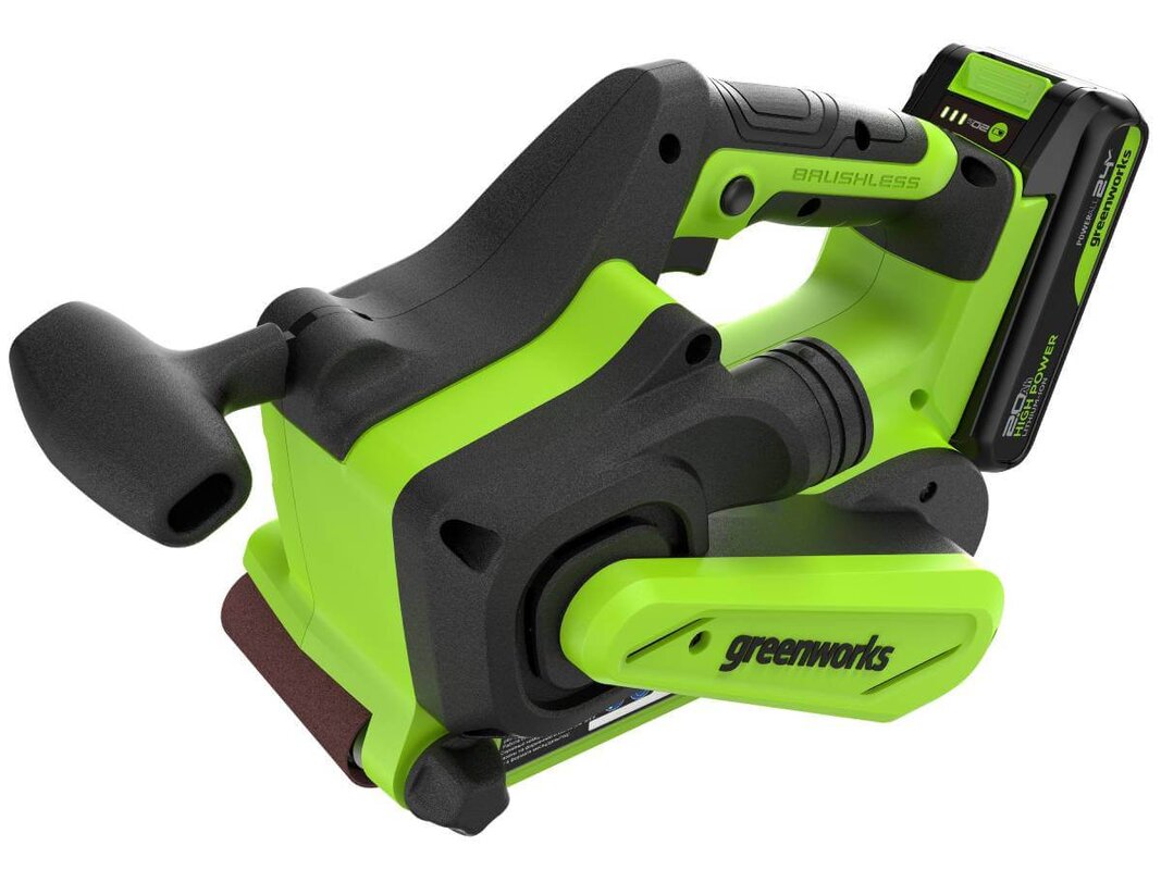 Шлифмашина ленточная аккумуляторная GREENWORKS G24BS (3100607CUA)