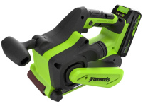 Шлифмашина ленточная аккумуляторная GREENWORKS G24BS (3100607CUA)