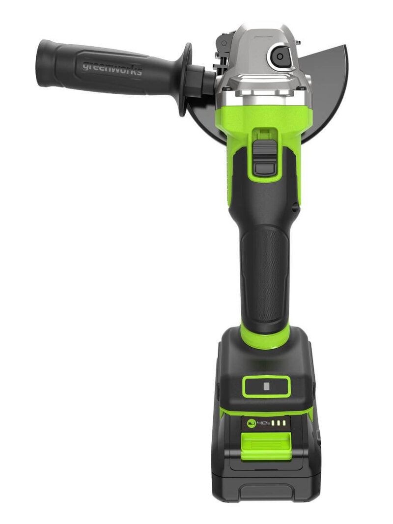 Шлифмашина угловая аккумуляторная GREENWORKS AG590 (3201007CUB)