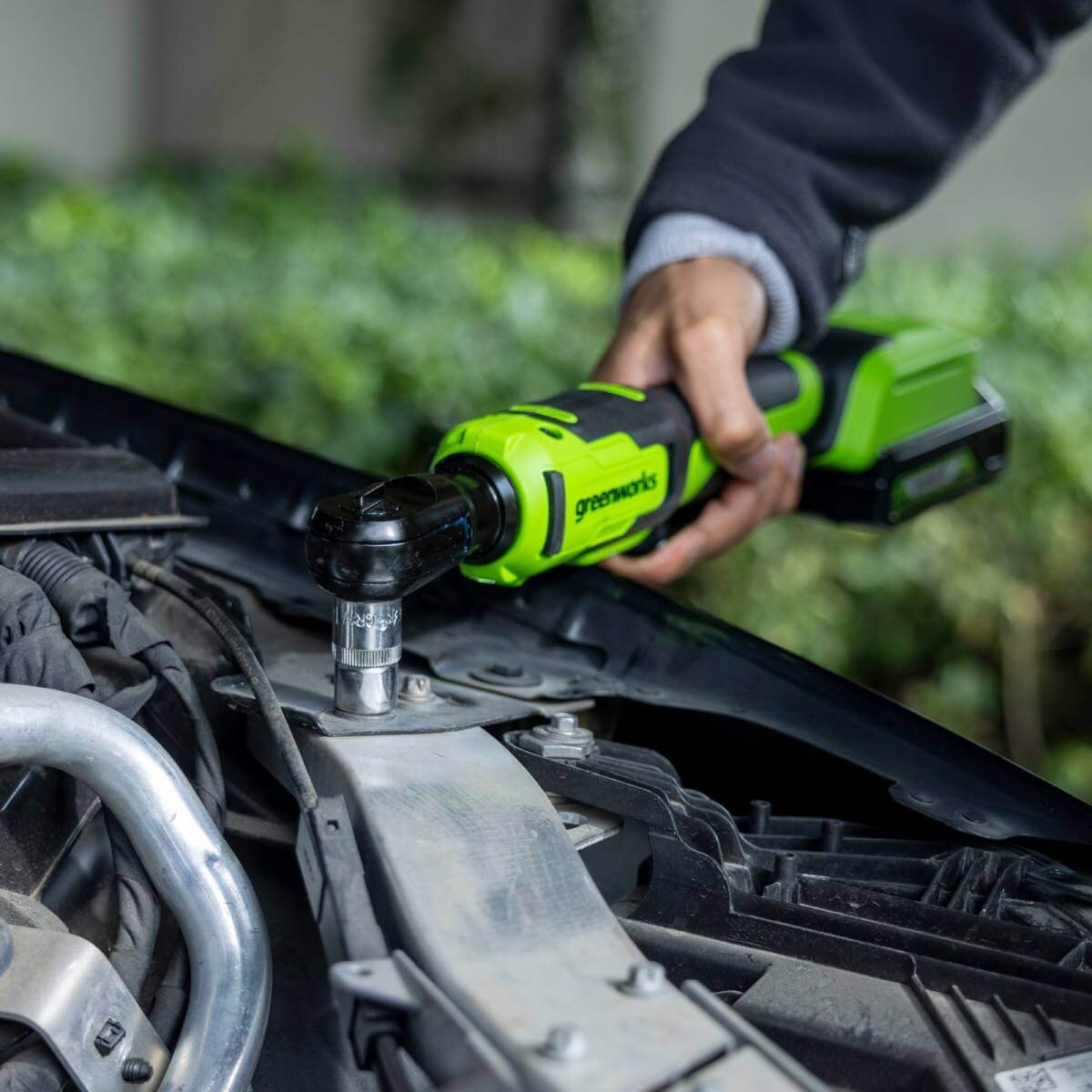 Трещотка аккумуляторная GREENWORKS GD24RW (3804007CUA)