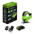 Лобзик аккумуляторный GREENWORKS GD24JS90 (3601707CUA)