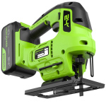 Лобзик аккумуляторный GREENWORKS GD24JS90 (3601707CUB)