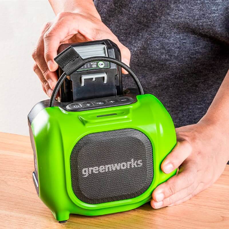 Колонка беспроводная аккумуляторная GREENWORKS без АКБ и ЗУ (3503107)