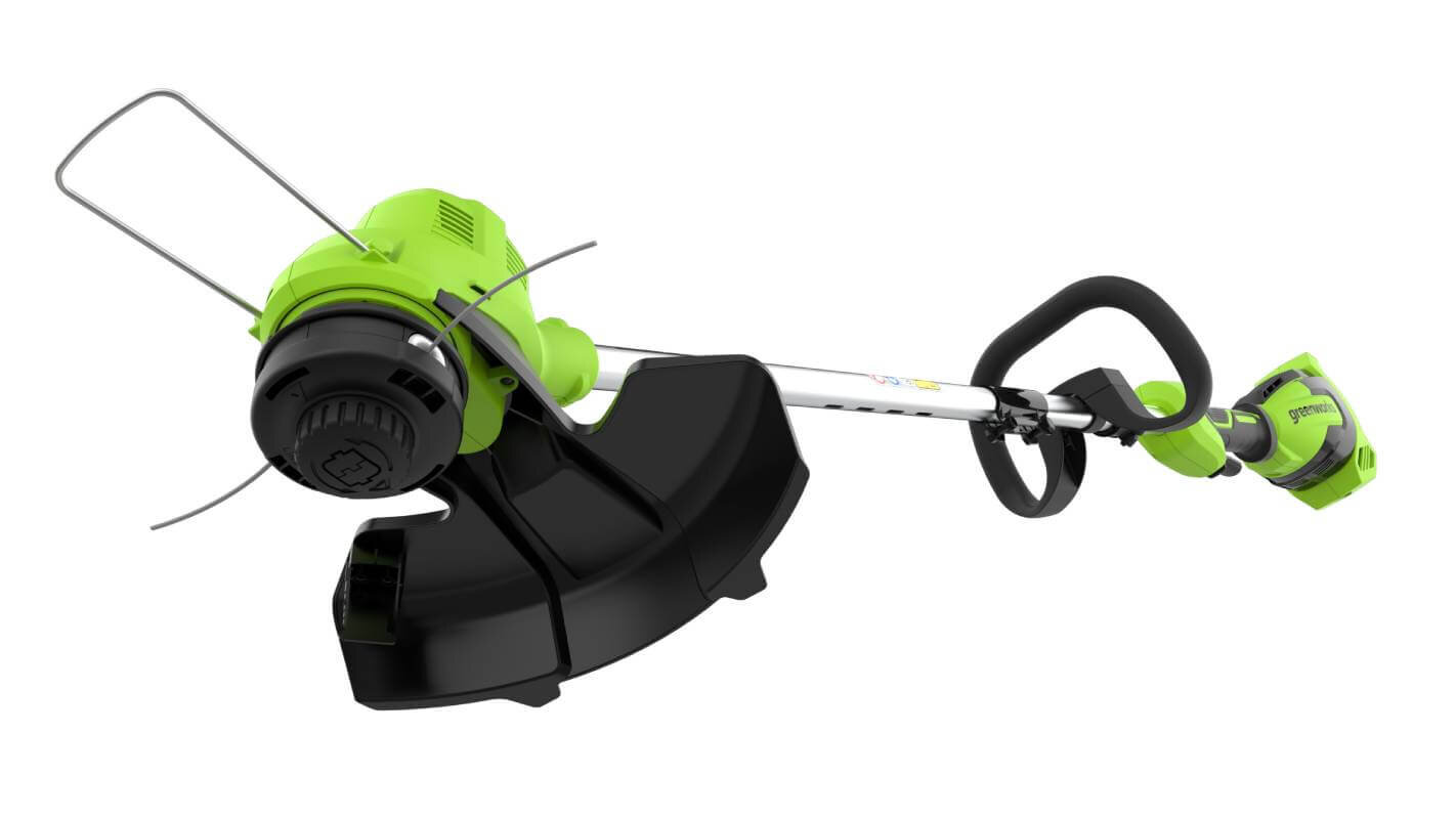Триммер аккумуляторный GREENWORKS GD40LT (2112207UH) [40В, 1х8.0 Ач, з/у]