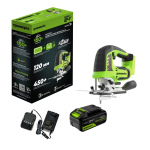 Лобзик аккумуляторный GREENWORKS GD24JS120 (3601407CUB)