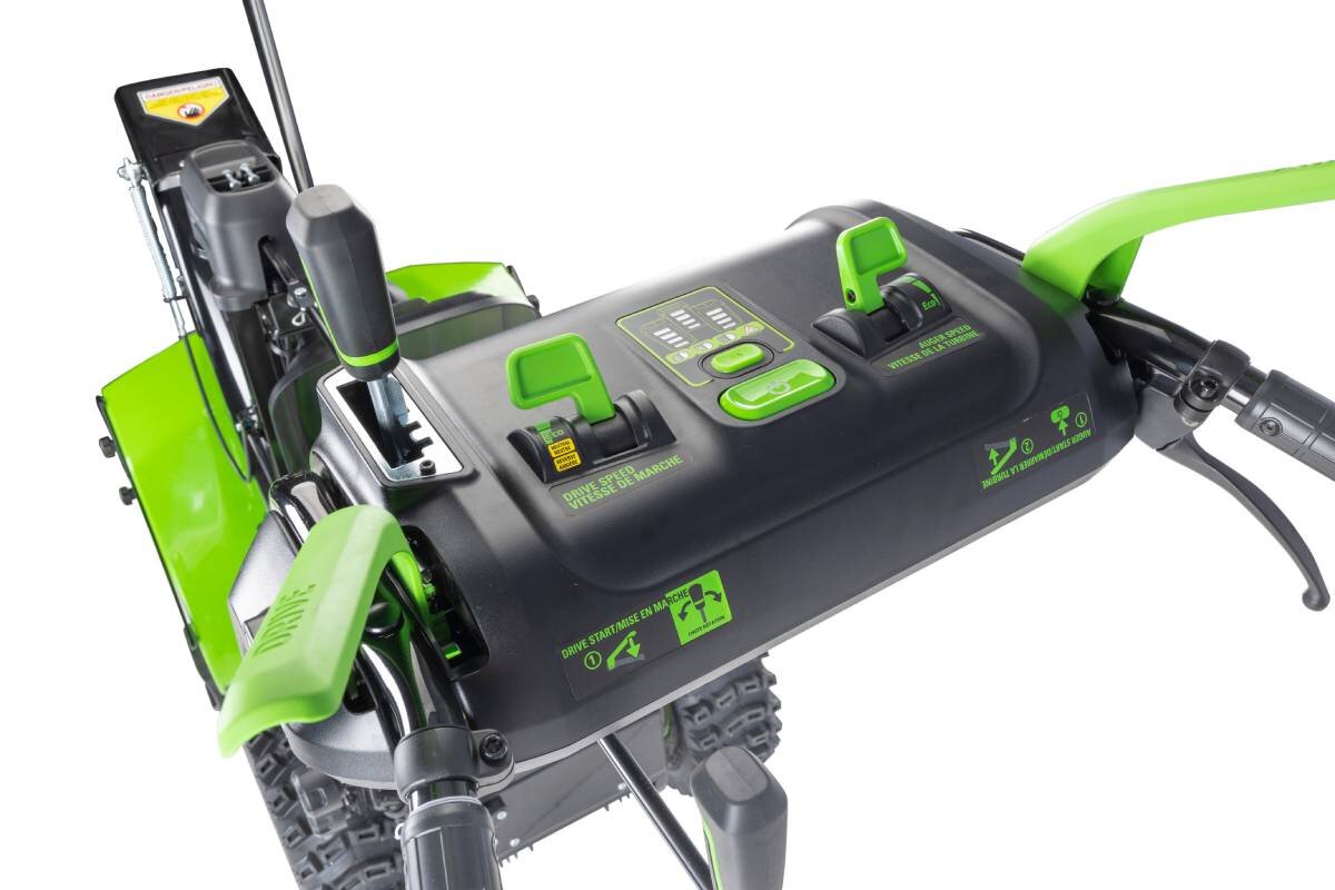 Снегоуборщик аккумуляторный самоходный GREENWORKS GD82ST56 (2602807)