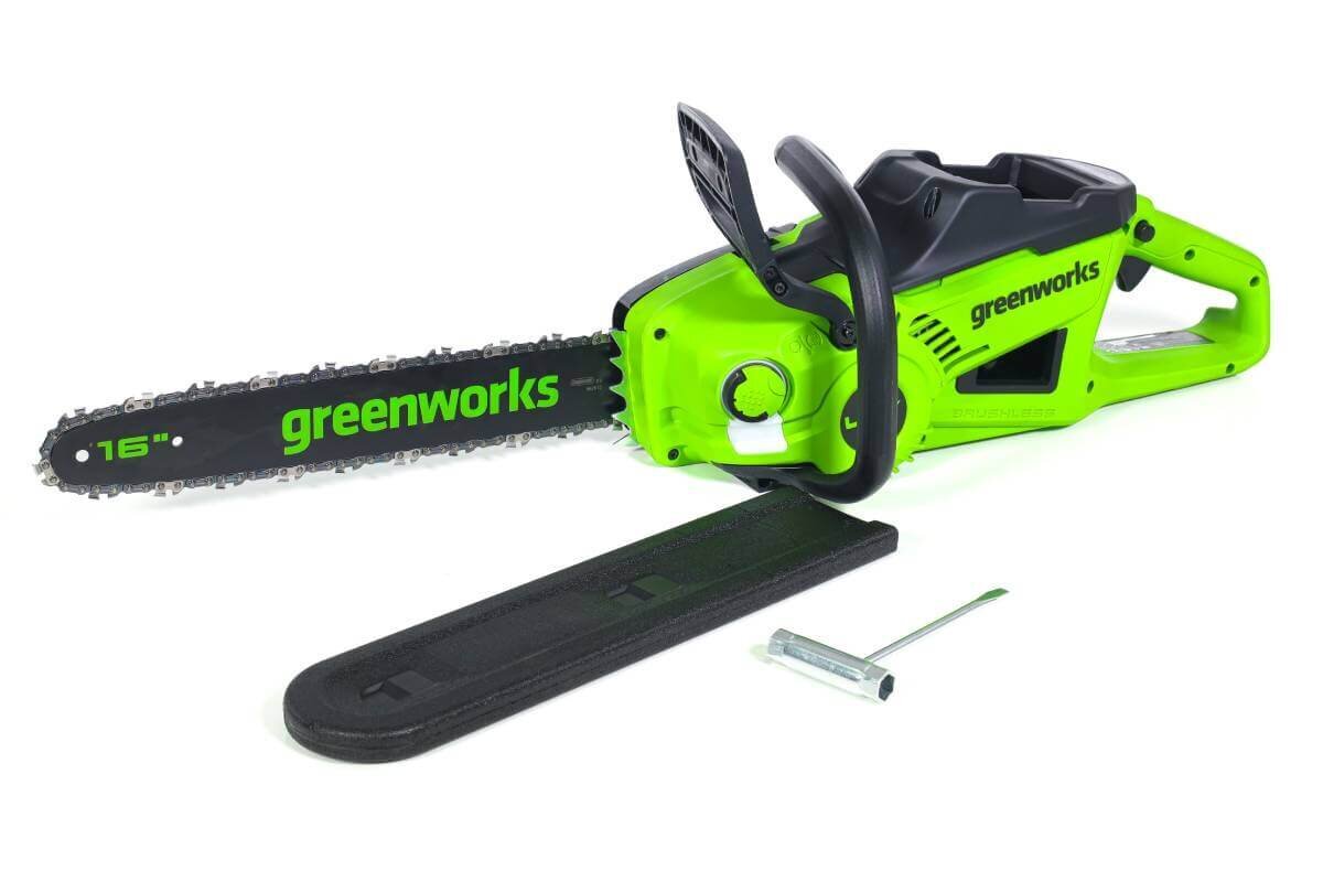 Пила цепная аккумуляторная GREENWORKS GD40CS20XK4 (2008807UB)