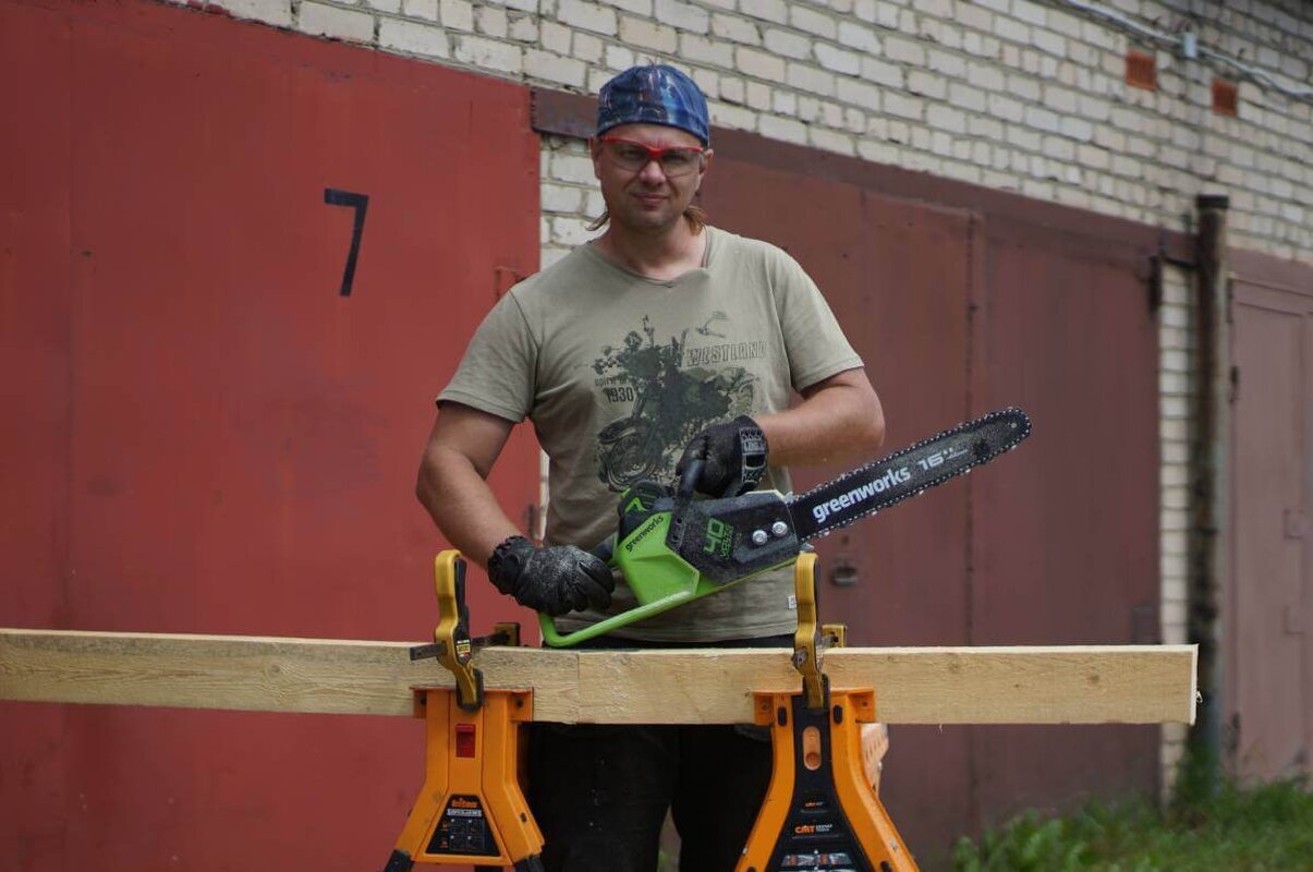 Пила цепная аккумуляторная GREENWORKS GD40CS18 (2005807UB)