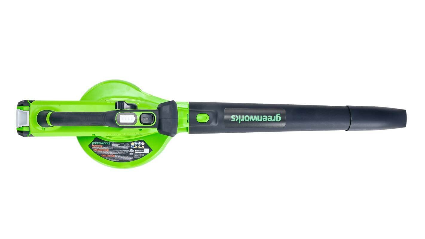 Воздуходувка аккумуляторная GREENWORKS GD40BVIIK4 (2406907UB)