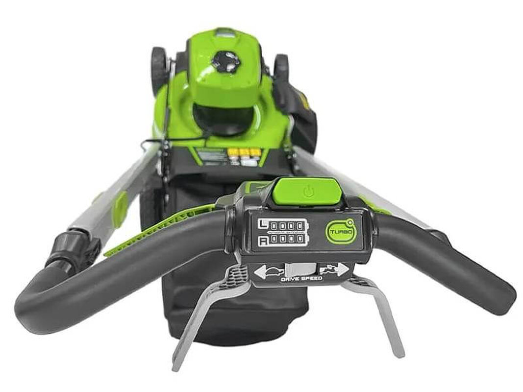 Газонокосилка аккумуляторная самоходная GREENWORKS GD40LM48SP (2517407UH) [40В, 1х8.0 Ач, з/у]