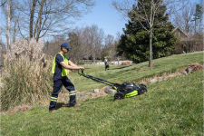 Газонокосилка аккумуляторная GREENWORKS GC82LM61S TwinForce без АКБ и ЗУ (2515607)