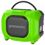 Колонка беспроводная аккумуляторная GREENWORKS без АКБ и ЗУ (3503107)