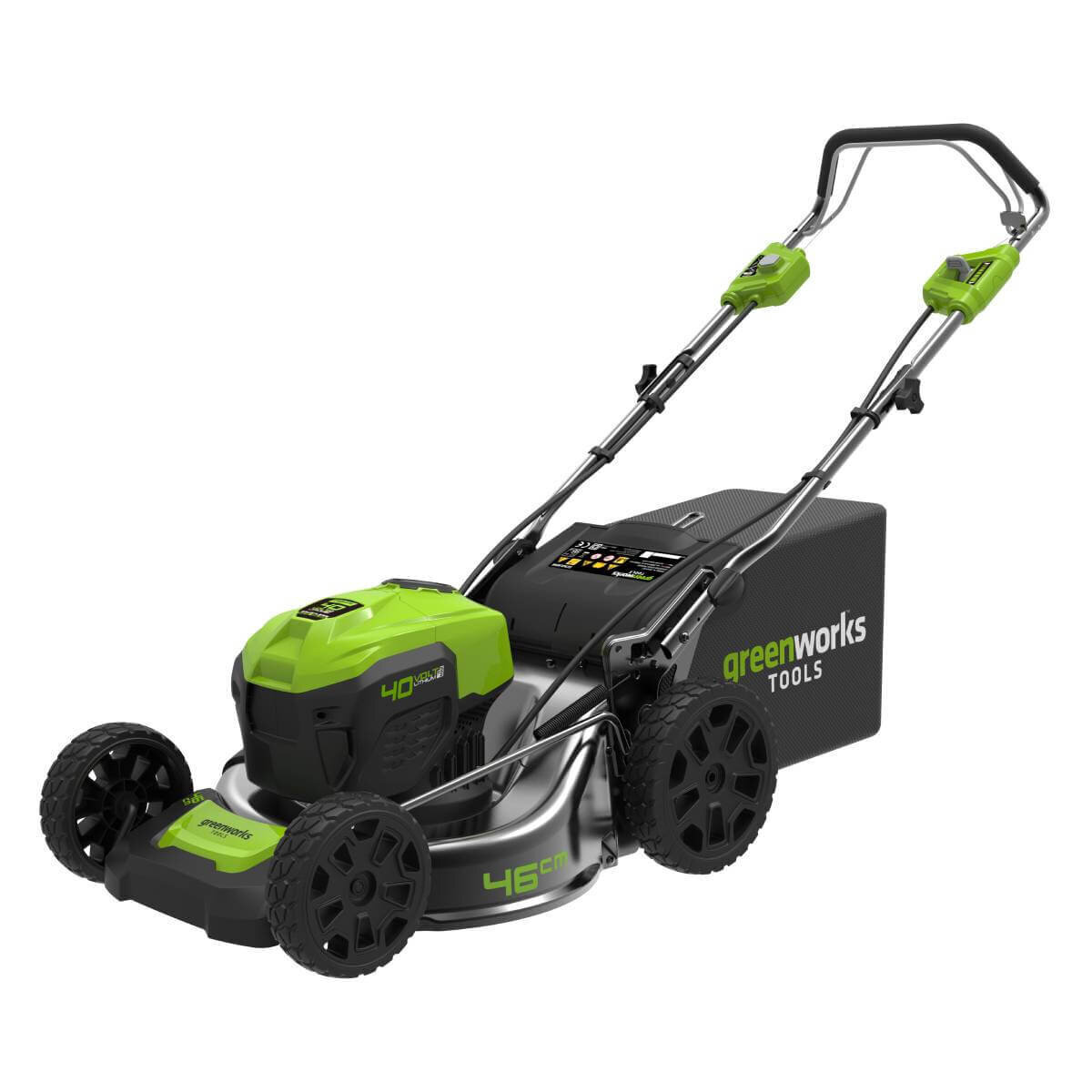 Газонокосилка аккумуляторная GREENWORKS GD40LM46SP без АКБ и ЗУ (2506807)