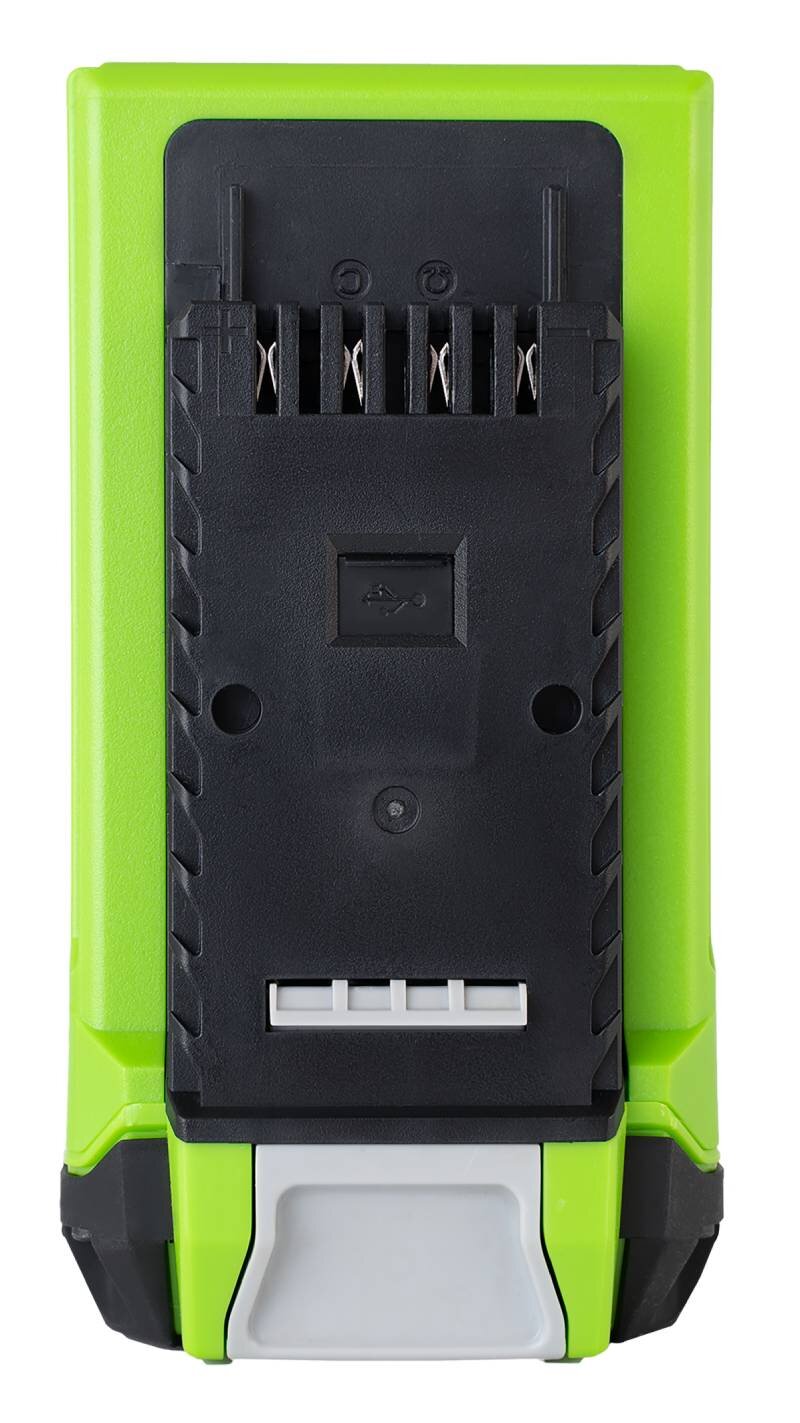 Аккумулятор GREENWORKS G40USB2 40.0V 2.0Ah Li-Ion (2939407)