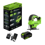 Лобзик аккумуляторный GREENWORKS GD24JS90 (3601707CUB)