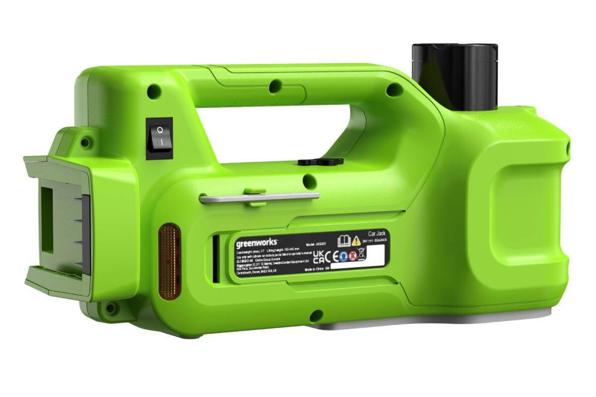 Домкрат аккумуляторный 3т GREENWORKS G24Jacks (3401407)