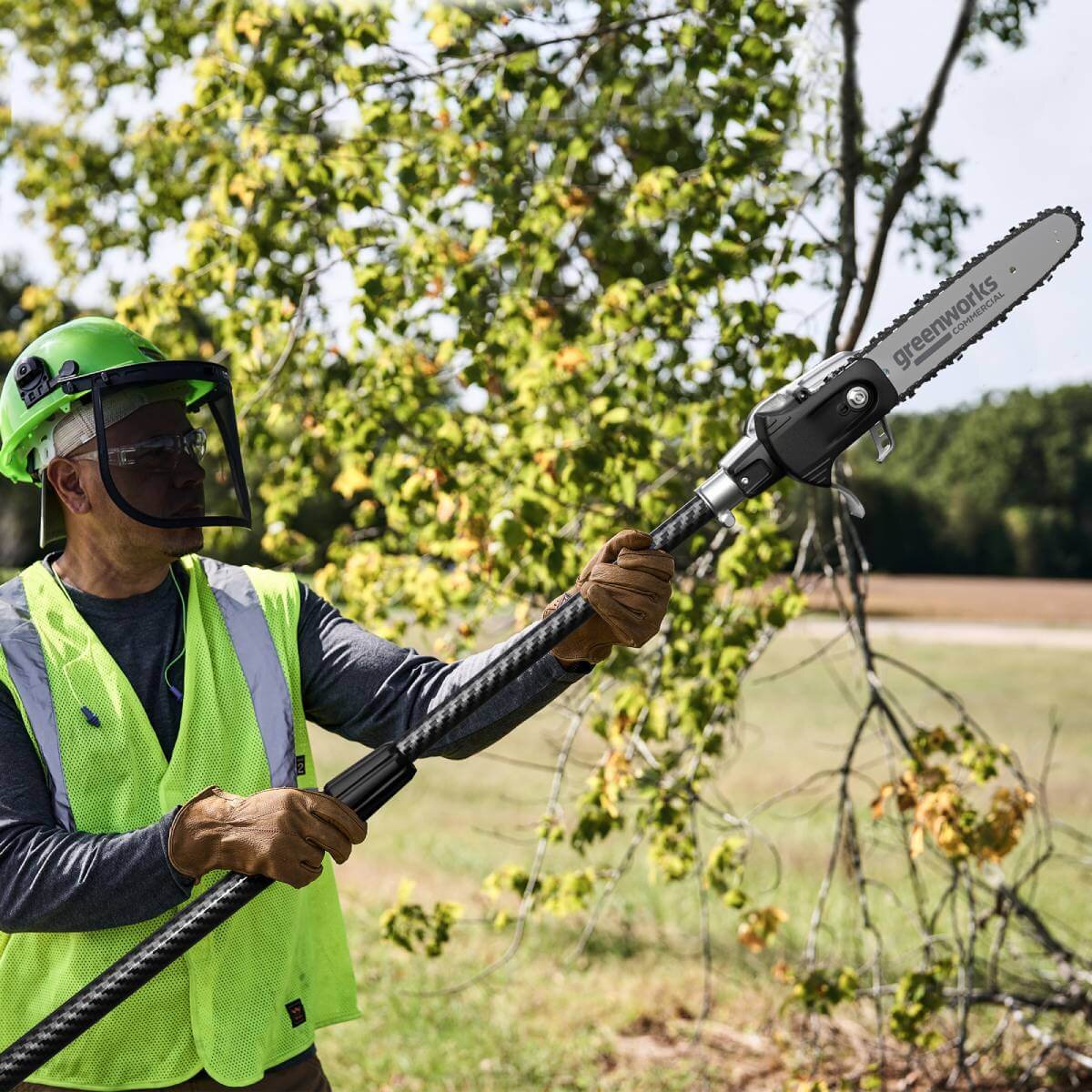 Высоторез аккумуляторный GREENWORKS PS102T (1402407) [82В, без акб и з/у]