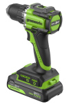 Дрель-шуруповерт Greenworks DD560 Anti-kickback (3708407CUC) [24В, 2х2.0 Ач, бесщеточный, кейс]