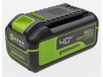 Воздуходувка аккумуляторная GREENWORKS GD40BVIIK5 (2406907UG)