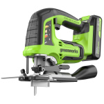 Лобзик аккумуляторный GREENWORKS GD24JS120 (3601407CUA)