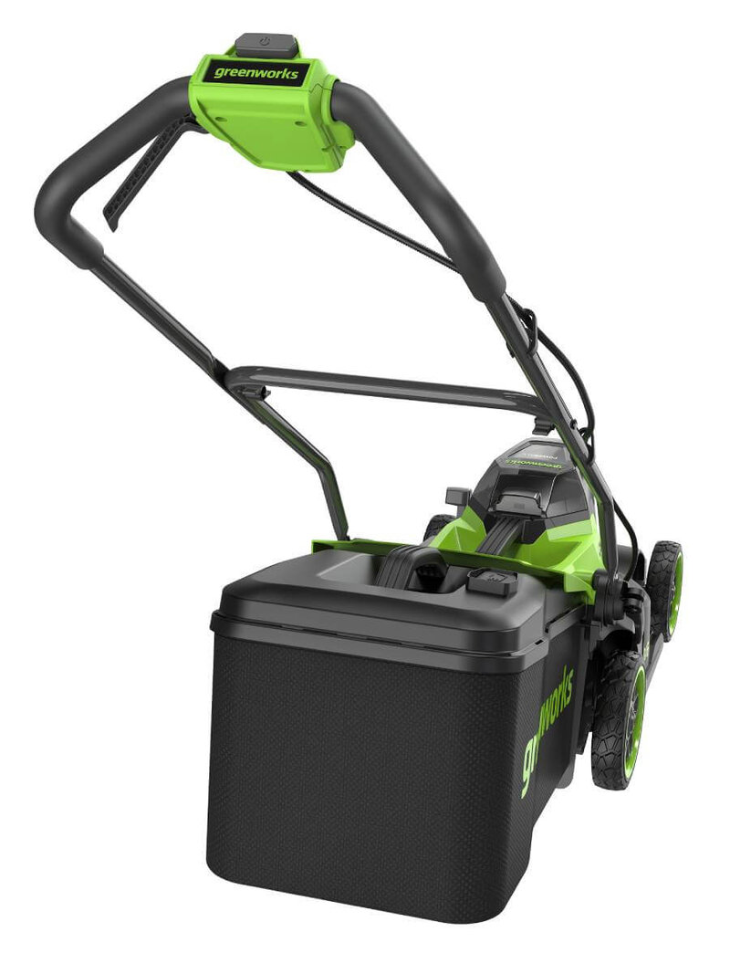 Газонокосилка аккумуляторная GREENWORKS GD24X2LM361 (2520707UD) [2х24В, 2х4.0 Ач, з/у]