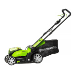 Газонокосилка аккумуляторная GREENWORKS G24X2LM41 (2512607)