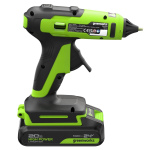 Пистолет термоклеевой аккумуляторный GREENWORKS G24GLG (3502207CUA)