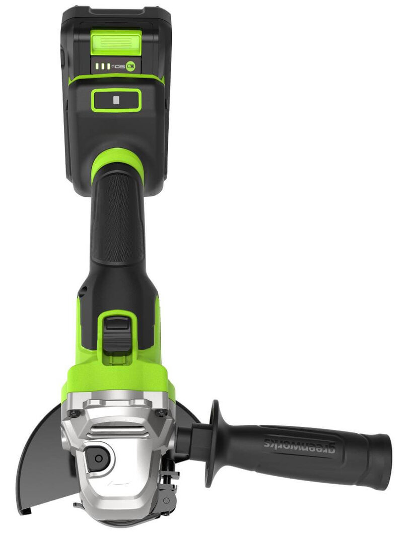 Шлифмашина угловая аккумуляторная GREENWORKS AG590 (3201007CUG)