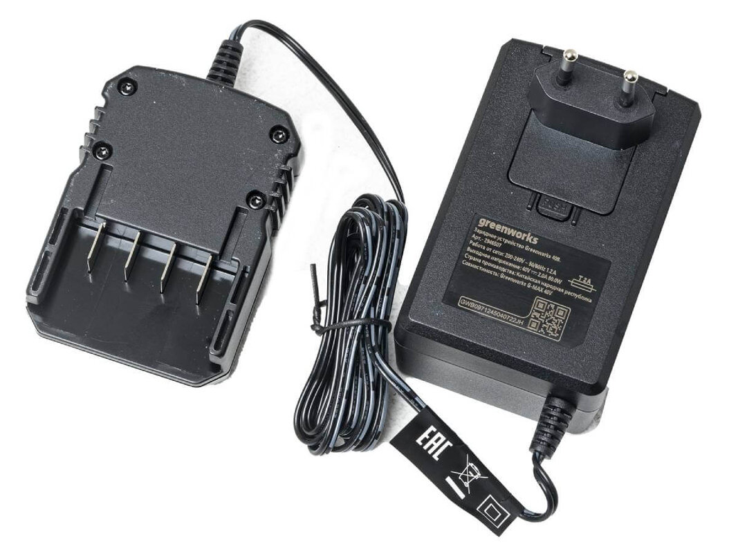 Пила цепная аккумуляторная GREENWORKS GD40CS18 (2005807UH) [40В, 1х8.0 Ач, з/у]