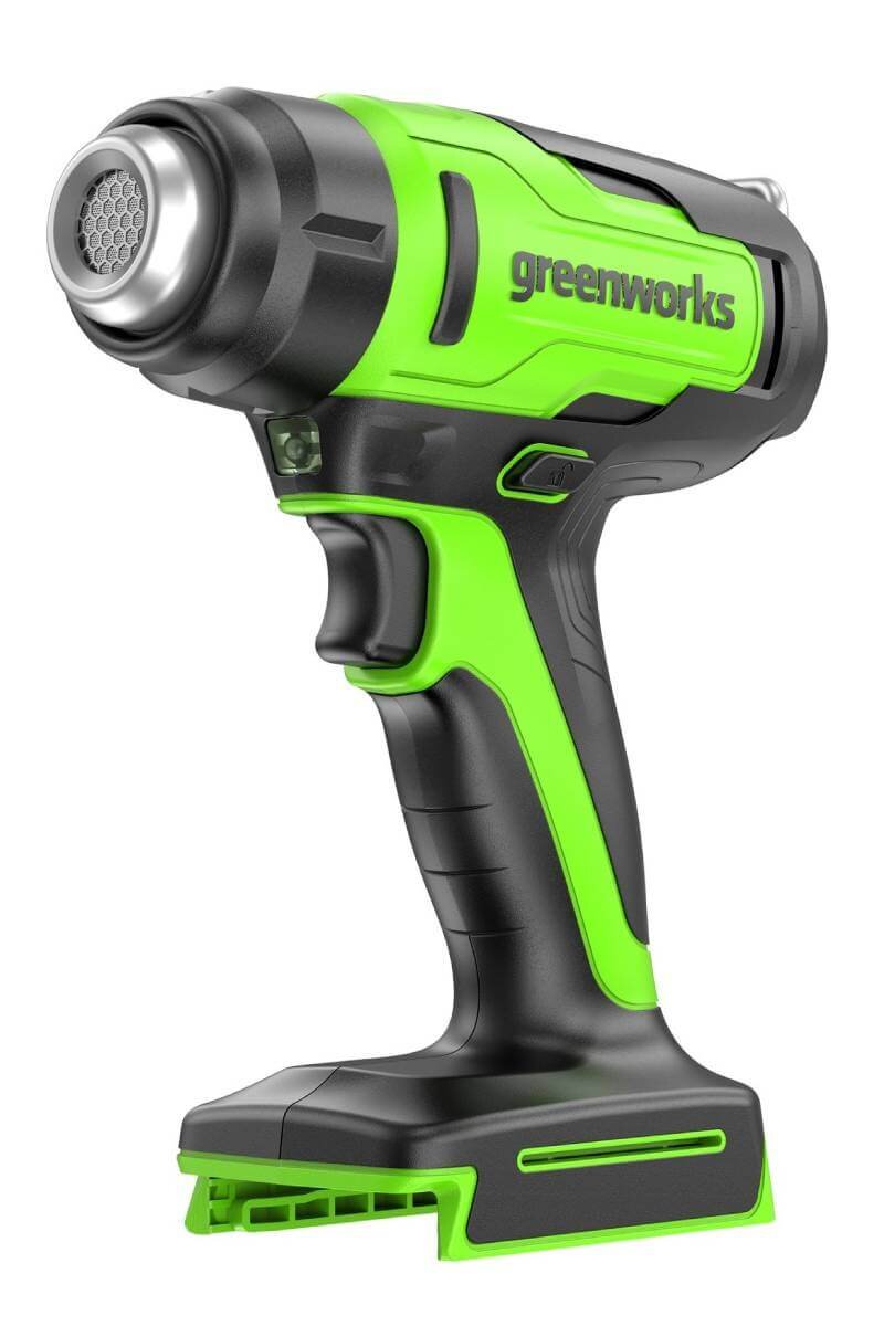 Фен строительный аккумуляторный (термофен) GREENWORKS HG24HG без АКБ и ЗУ (3400207)