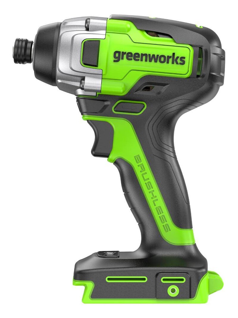 Гайковерт аккумуляторный ударный GREENWORKS GD24ID3 без АКБ и ЗУ (3802807)