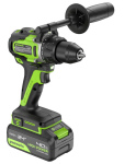 Дрель-шуруповерт Greenworks GD24DD90 (3707507CUD) [24В, 2х4.0 Ач, бесщеточный, кейс]