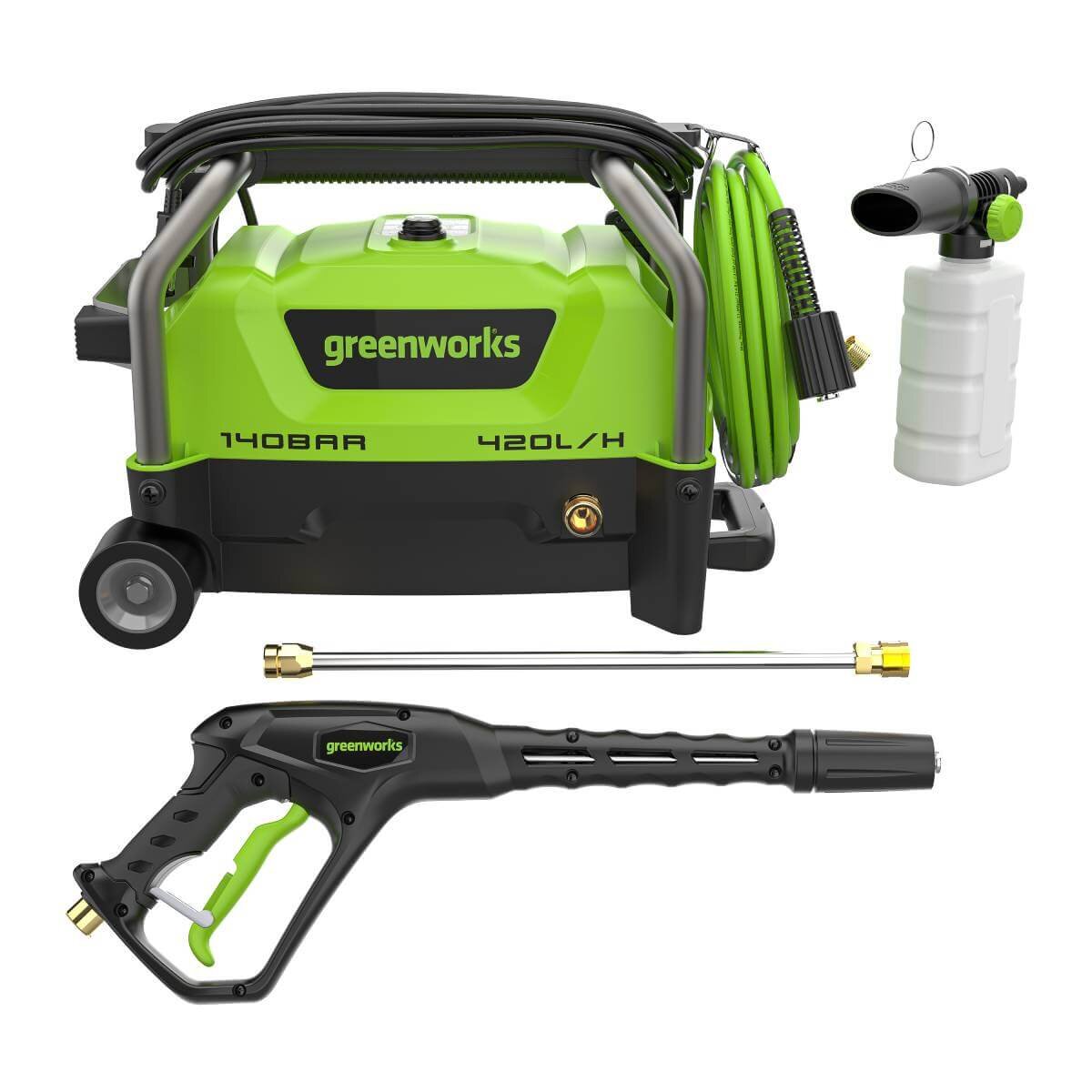 Мойка высокого давления GREENWORKS PW3140 (PW3140A1)