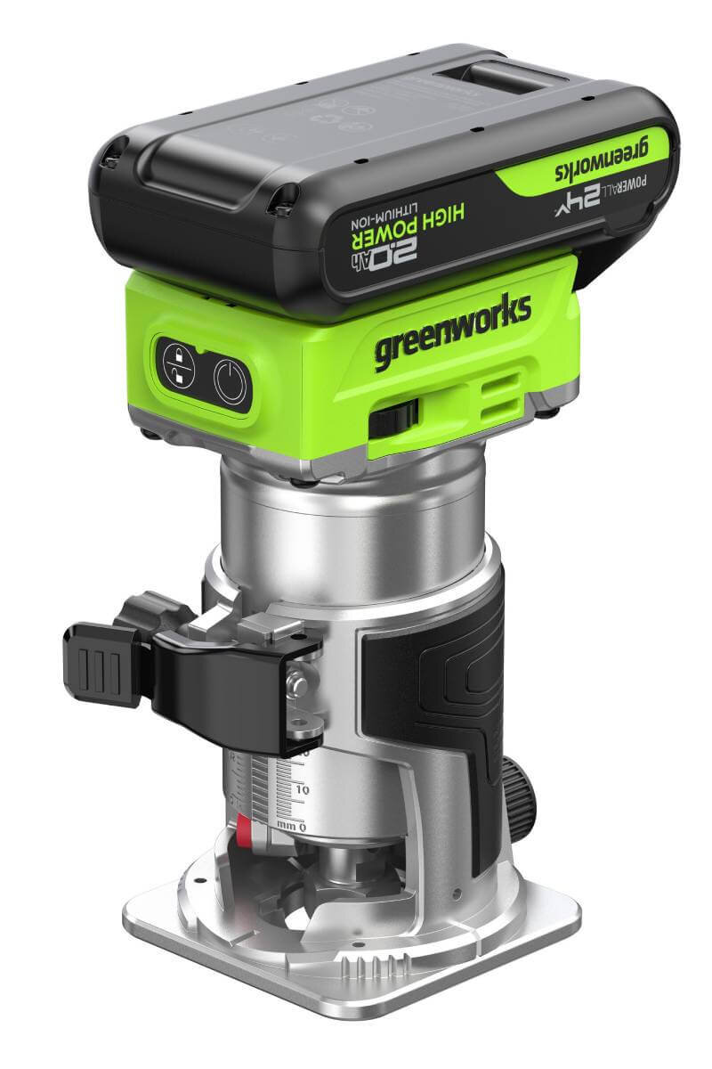 Фрезер аккумуляторный GREENWORKS G24RO (3502507CUA)