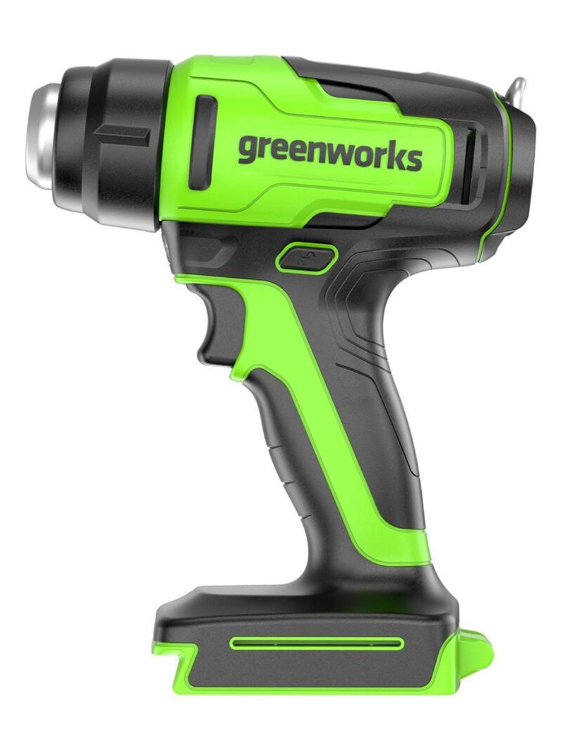 Фен строительный аккумуляторный (термофен) GREENWORKS HG24HG без АКБ и ЗУ (3400207)