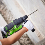 Перфоратор аккумуляторный GREENWORKS GD24SDS2 (3803007CUA)