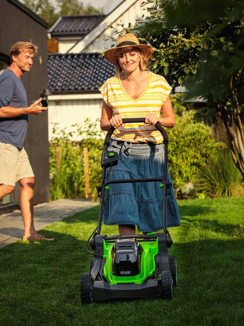Газонокосилка аккумуляторная GREENWORKS G24X2LM41 (2512607)