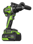 Дрель-шуруповерт Greenworks GD24DD90 (3707507CUB) [24В, 1х4.0 Ач, бесщеточный, кейс]