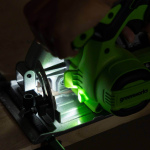 Пила дисковая аккумуляторная GREENWORKS GD24CS165 (1501607CUG)