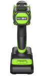 Дрель-шуруповерт Greenworks DD560 Anti-kickback (3708407CUC) [24В, 2х2.0 Ач, бесщеточный, кейс]