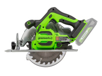 Пила дисковая аккумуляторная GREENWORKS GD24CS без АКБ и ЗУ (1500907)