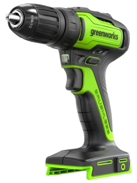 Шуруповерт Greenworks GD24DD35 (3704007) [24В, без акб и з/у, бесщеточный, картон]