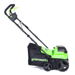 Аэратор-скарификатор аккумуляторный GREENWORKS GD40SC38II без АКБ и ЗУ (2517607)