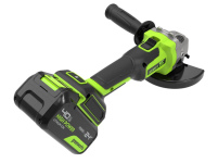 Шлифмашина угловая аккумуляторная GREENWORKS AG590 (3201007CUB)