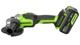 Шлифмашина угловая аккумуляторная GREENWORKS GD24AG (3200207CUG)