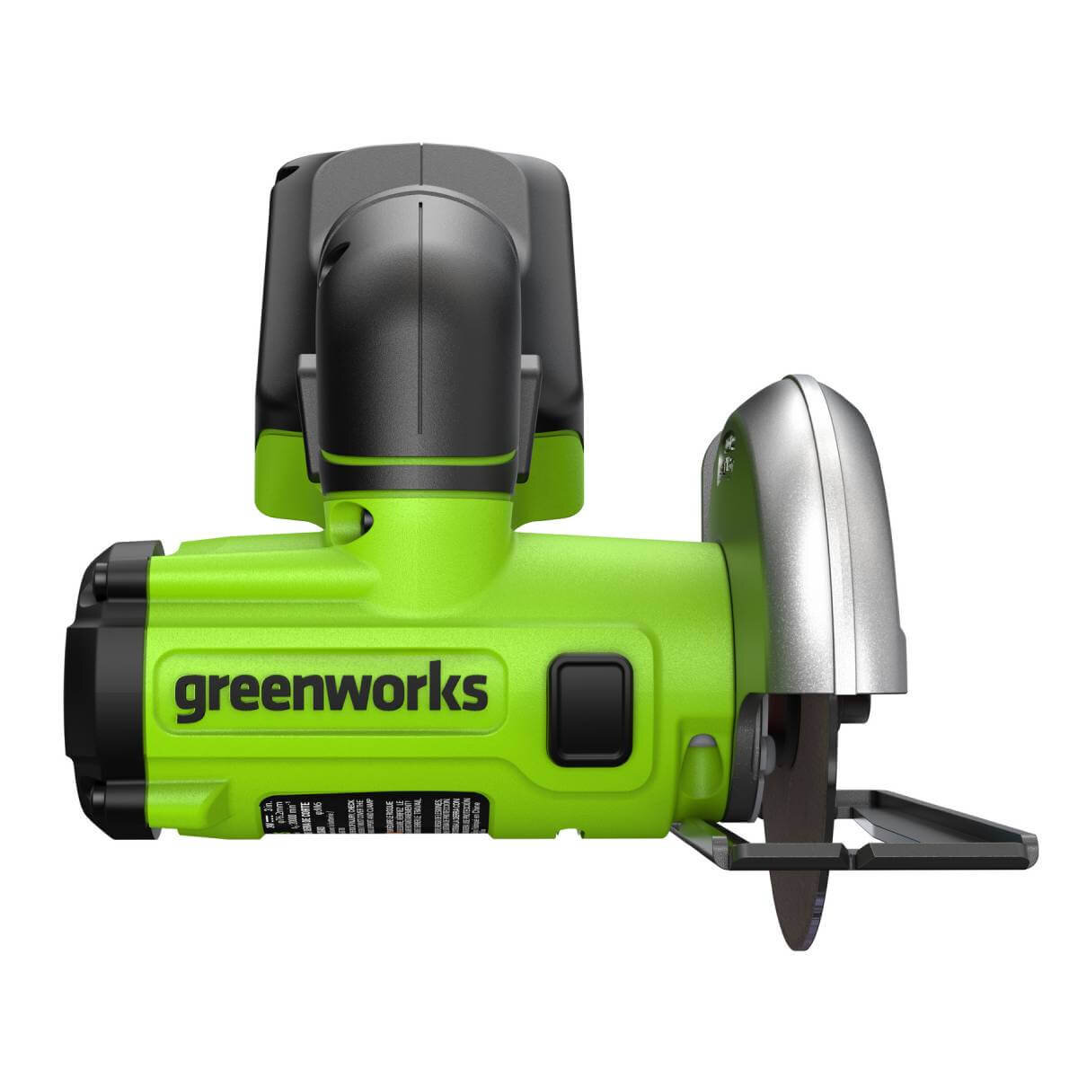 Шлифмашина угловая аккумуляторная GREENWORKS GD24UCS без АКБ и ЗУ (3402007)