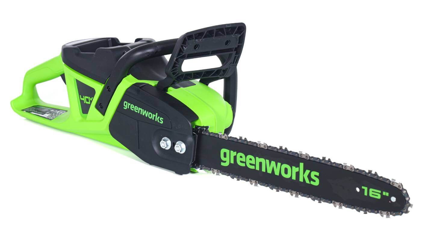 Пила цепная аккумуляторная GREENWORKS GD40CS20X (2008807UH) [40В, 1х8.0 Ач, з/у]