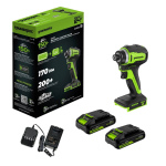 Винтоверт аккумуляторный ударный GREENWORKS ID3170 (3804907CUC)